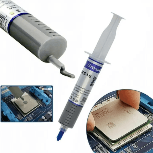 Thermal Paste Syringe for CPU Thermal Processor Grease HY510 Gray 30g