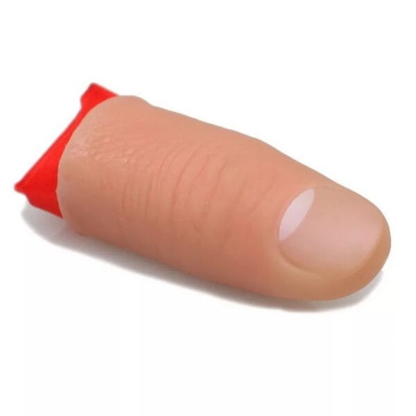 Magic Trick Thumb Rubber Props Toys Soft Thumb Tip Finger Tricks Funny Prank Party Favor Stage Magician Props Tool